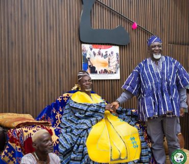 TCDA CEO PAYS COURTESY CALL ON YAGBONWURA TO STRENGTHEN SHEA SECTOR DEVELOPMENT IN THE SAVANNAH REGION